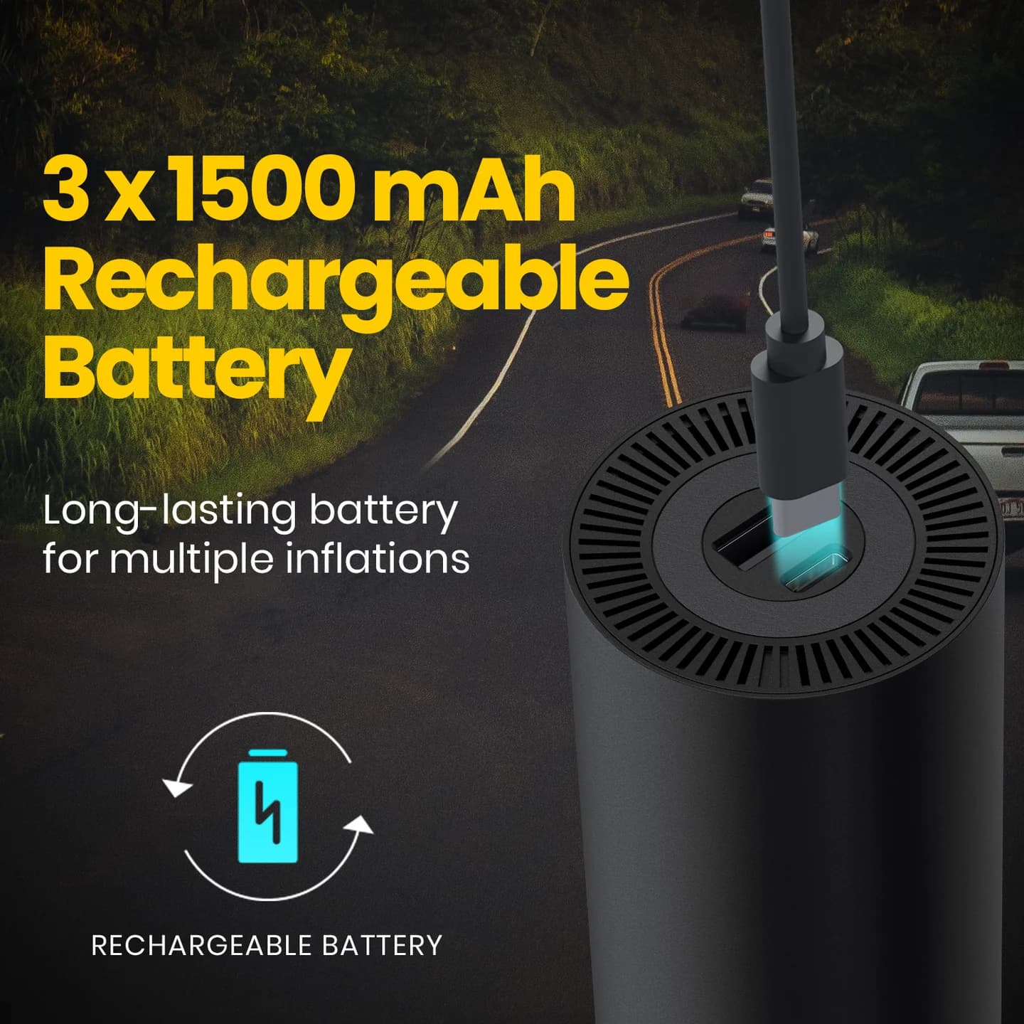 Vayu 5.0
Rechargeable | Inflation Modes | Digital Display | Fastest Inflation 2