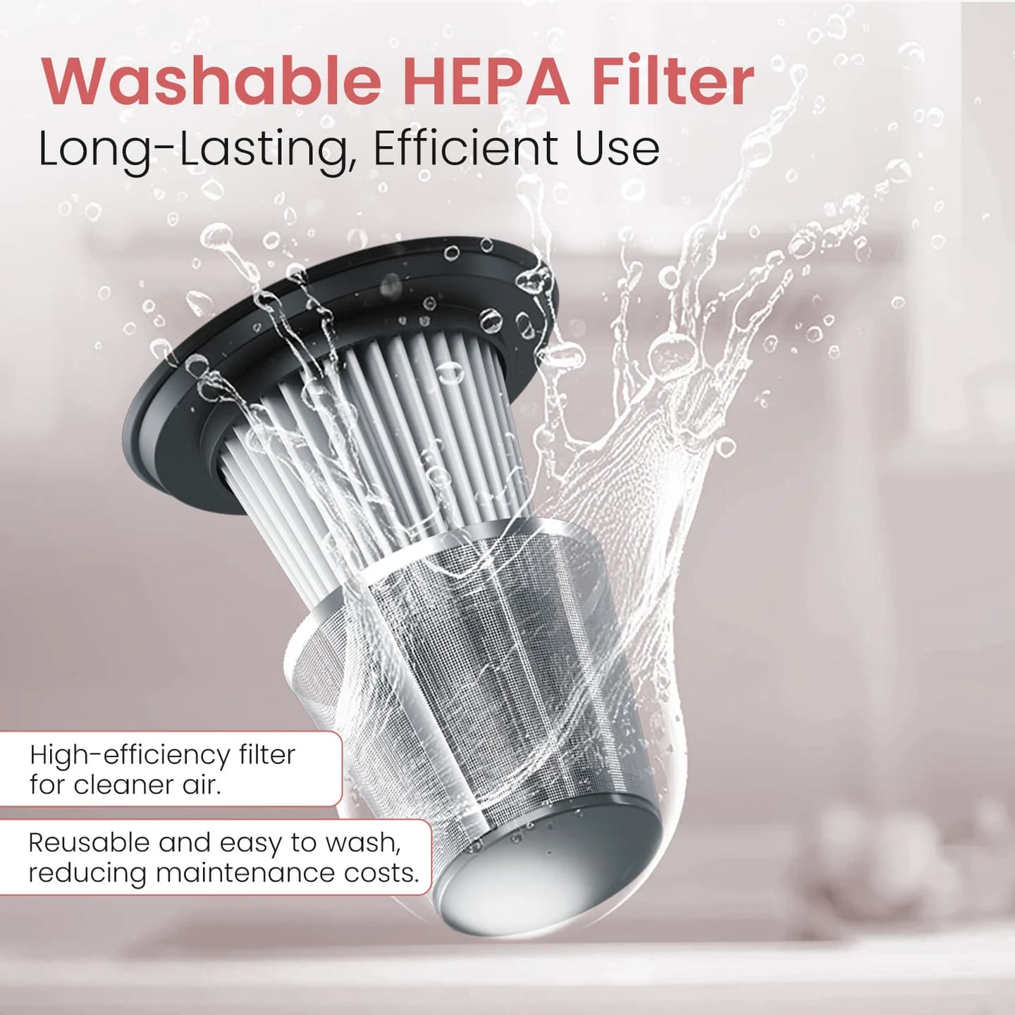 Mopcop 4
18,000 Pa Suction| Washable HEPA | LED Digital Display | Cord&Cordless 2