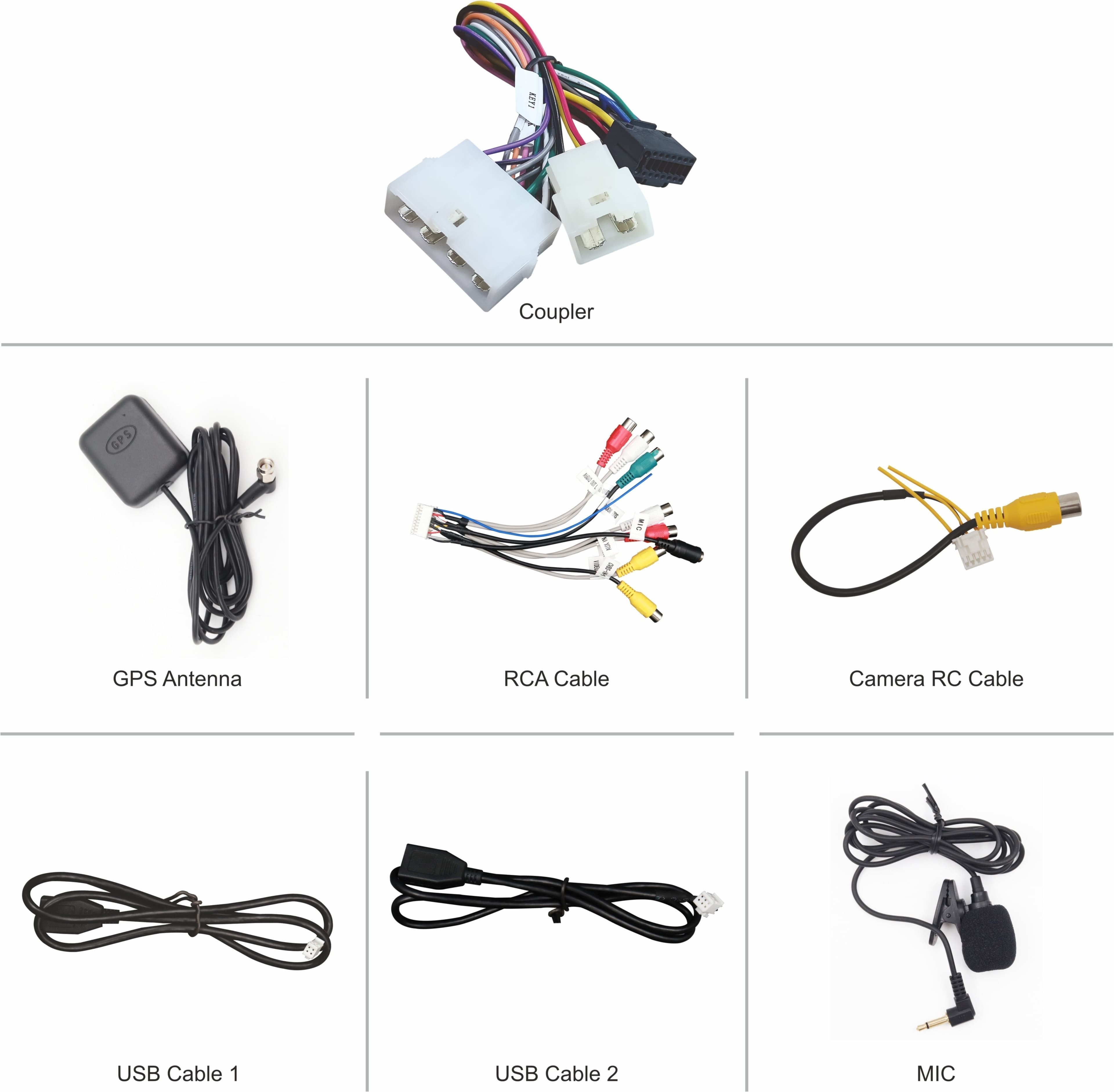 BASSOHOLIC 9 Inch Android 10 System for Hyundai Old i20 2/16GB RAM & ROM/HD Display/GPS/SWC 5