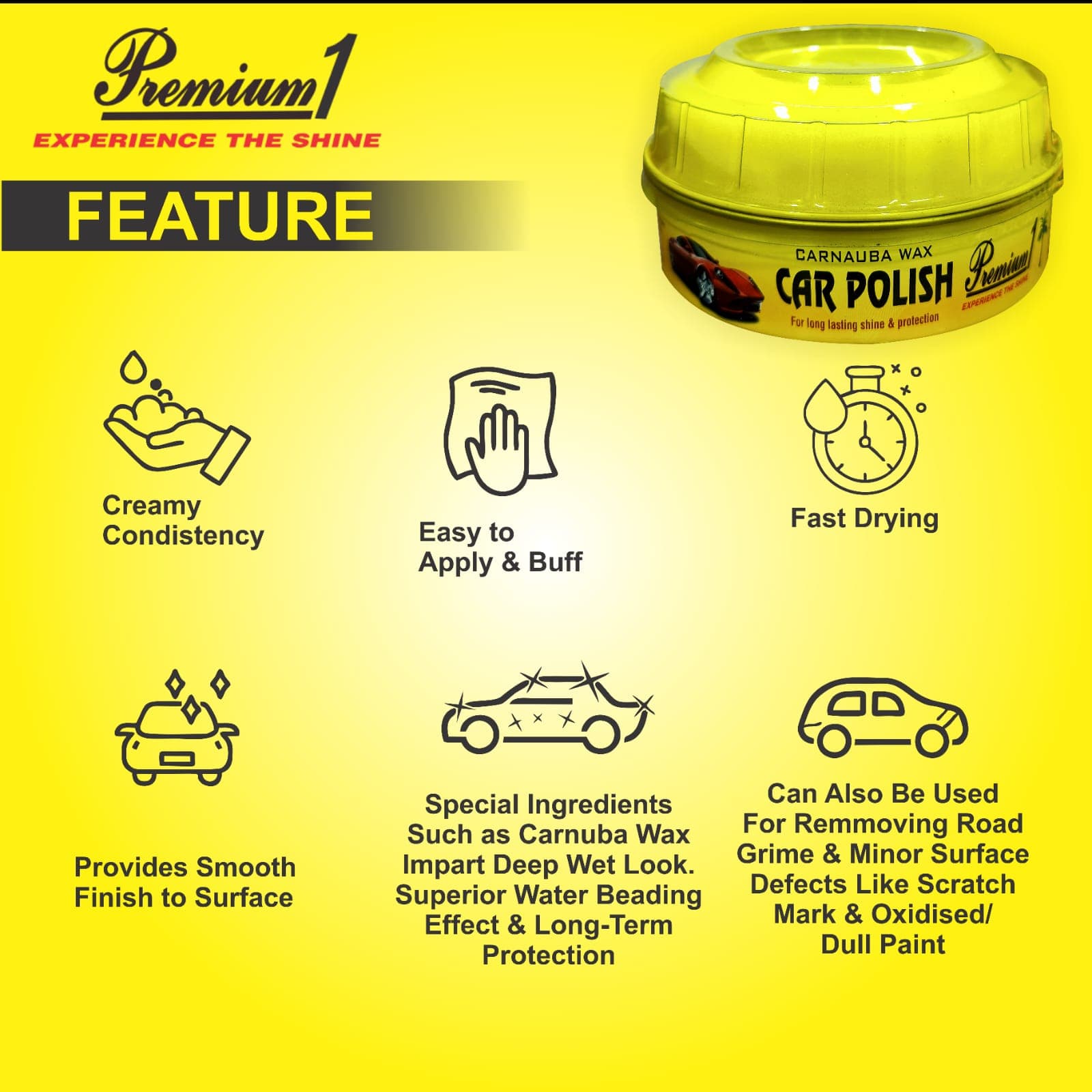 Carnauba Wax Car Polish 4