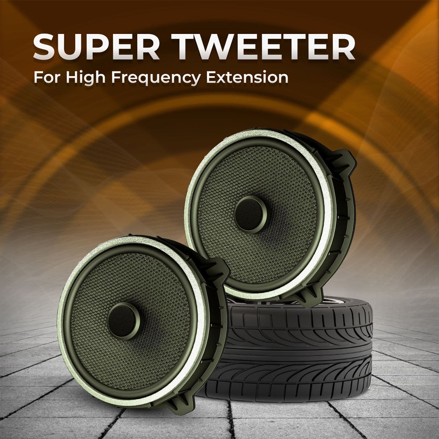 DBASE 6.5 "(16.5 cm) Two Way Coaxial Car Speakers | Max Audio Sound Audio Speaker | 5