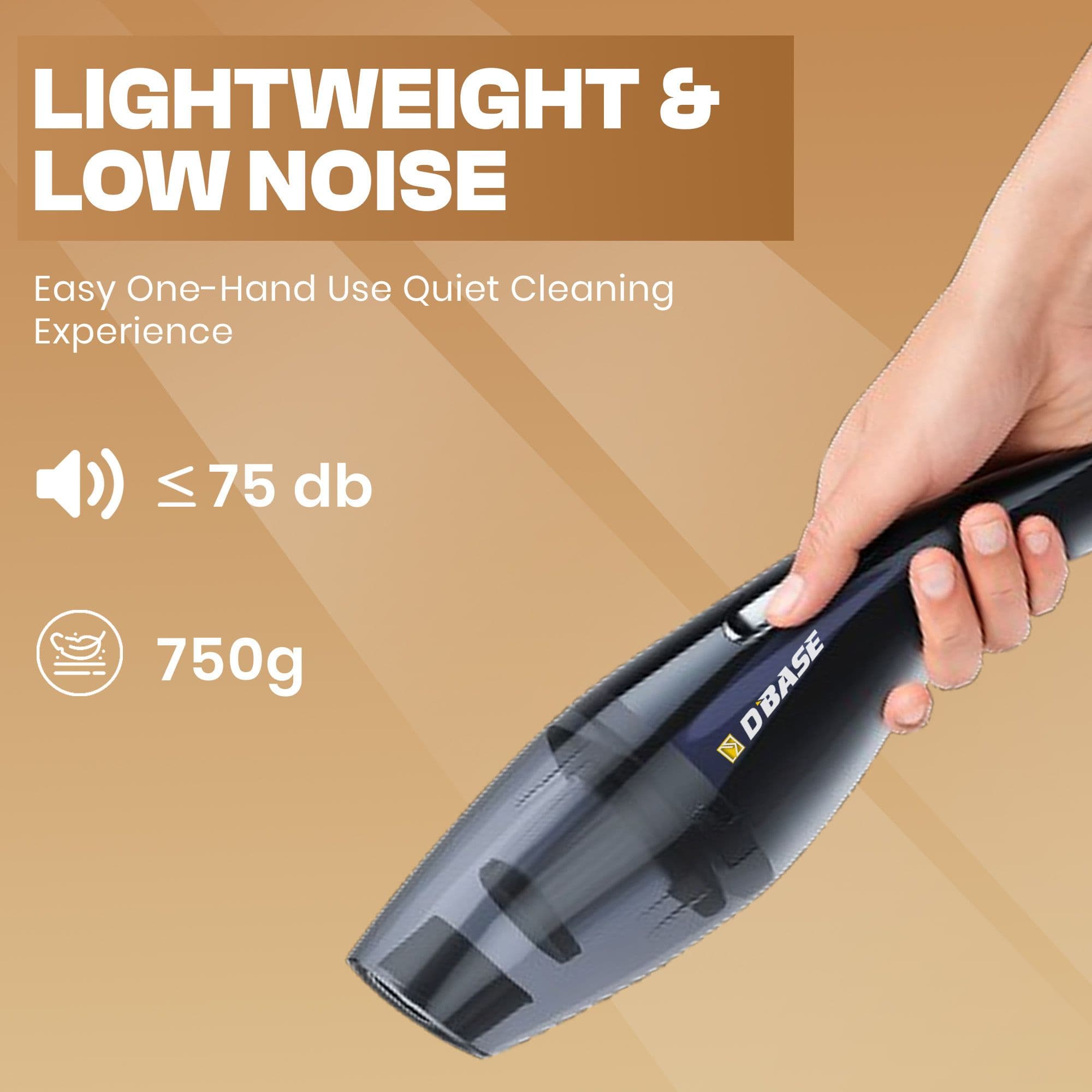 Car Vaccum Cleaner | High power suction | Portable size | HEPA size 4