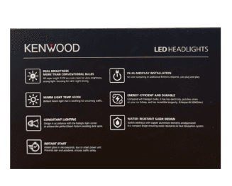KENWOOD H4/H19 LED 150 WT 4300K 4