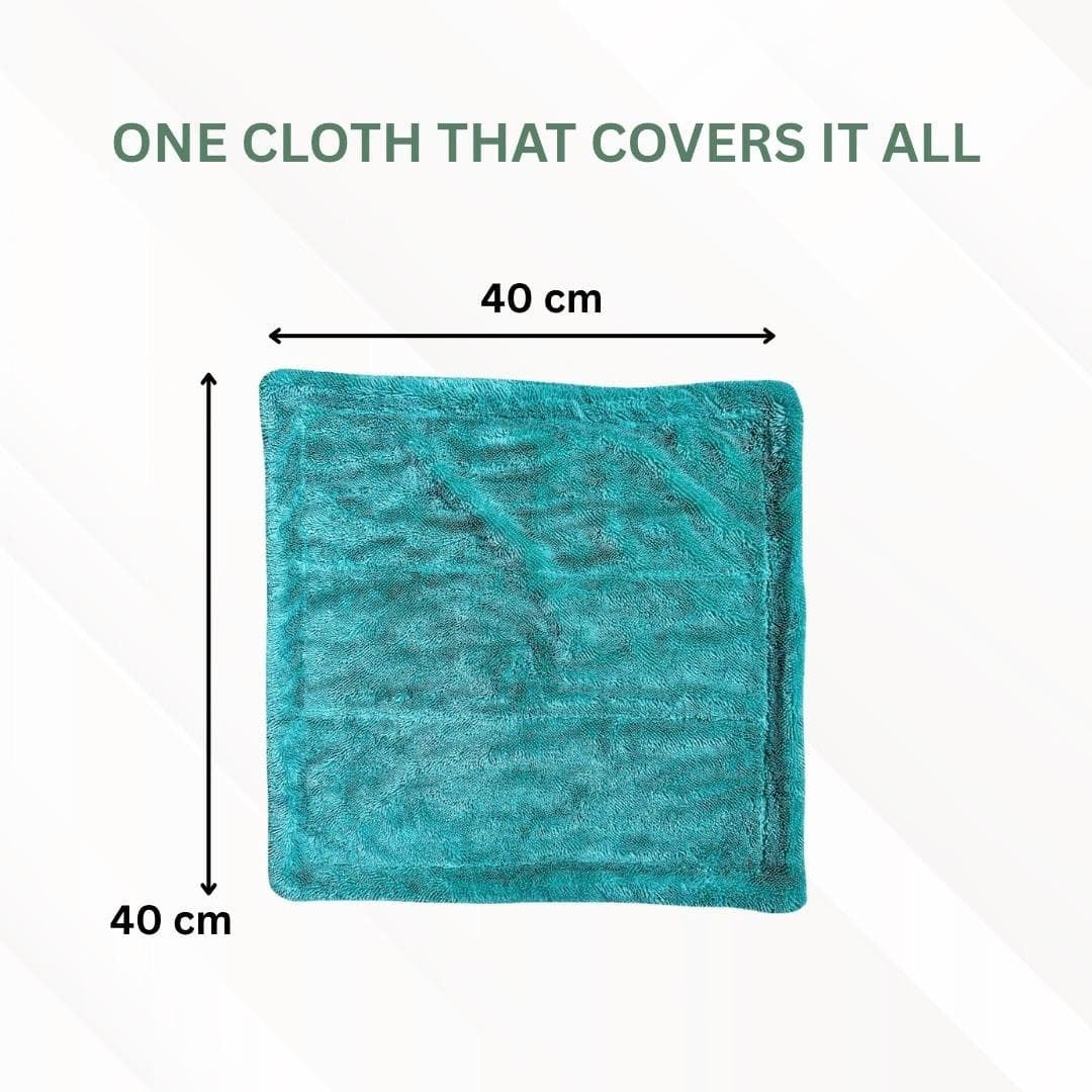 Microfiber Vehicle Washing Cloth  (Pack Of 1, 1200 4