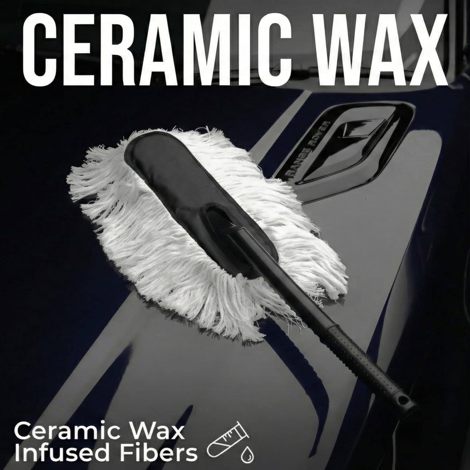 Multi-Purpose Car Duster | Wax-Treated Microfiber  4