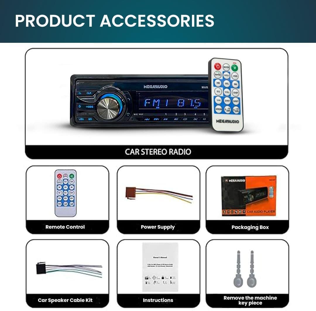 MEGAADUIO Bluetooth Music Play | MAR14BT 4