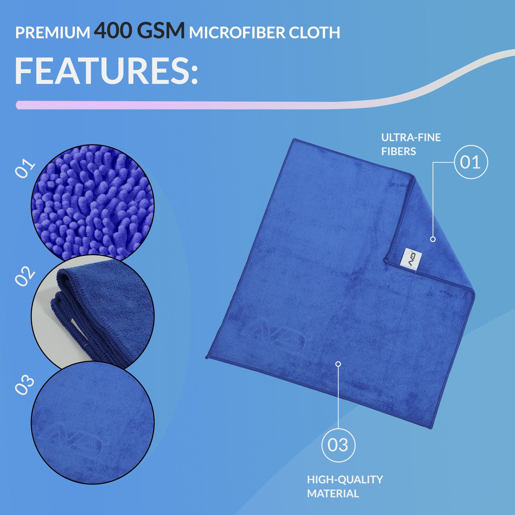 MicroFiber - 400 GSM 3
