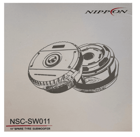 NIPPON 11" ACTIVE STEPNEY SUBWOOFER 3