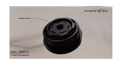 NIPPON 11" ACTIVE STEPNEY SUBWOOFER 4