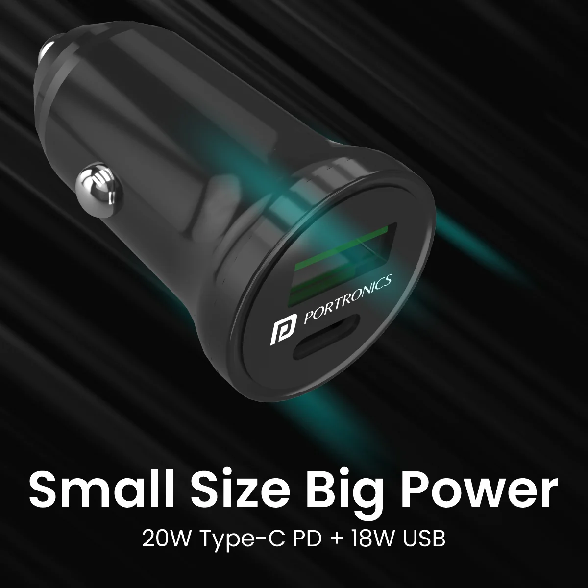 Car Power Mini
Dual Output | Type-C PD | USB Fast Charging | 38 Watts 3