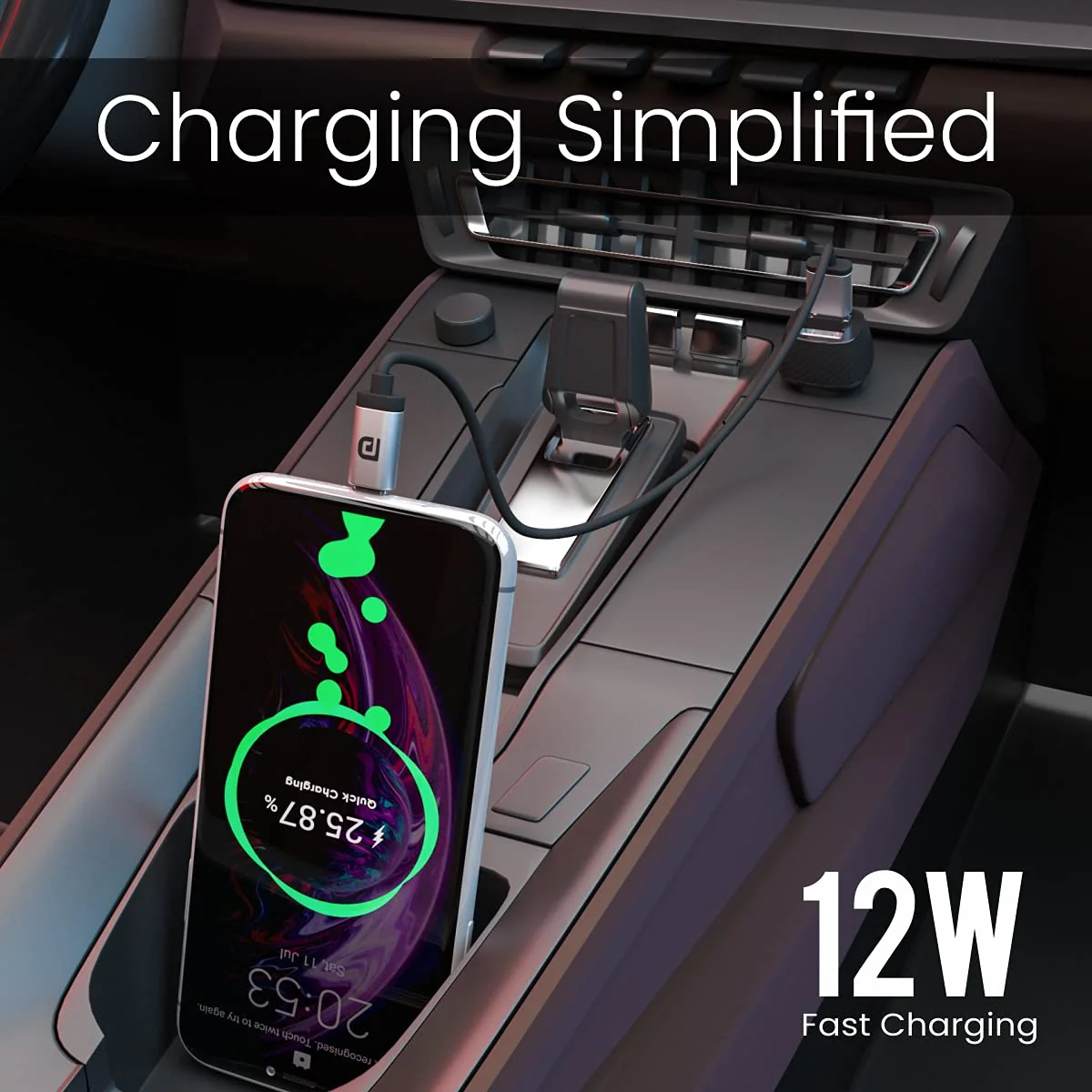 Car Power 5
Dual Output | USB Ports | 12 Watts Total 5