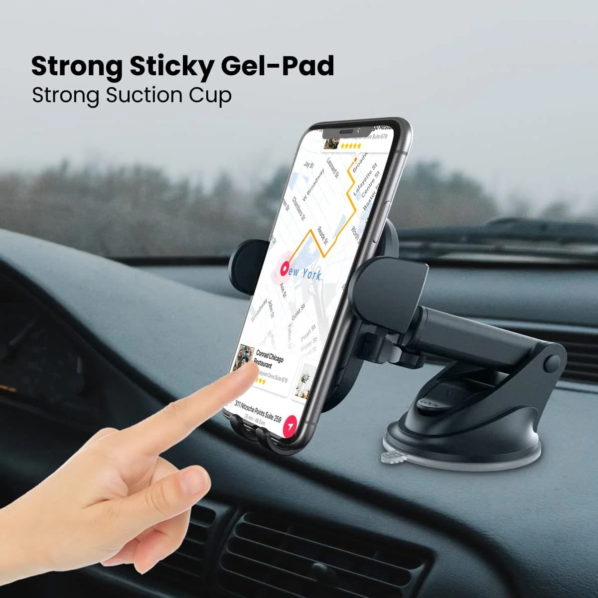 Clamp M2
Adjustable Height | 360° Rotation | Suction Cup Mount | 180° Pivot 4