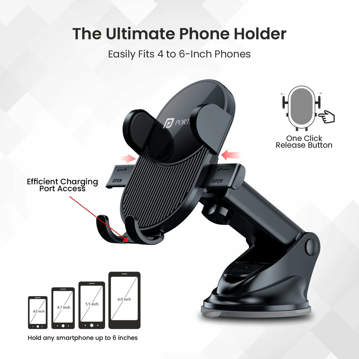 Clamp M3
Adjustable Height | 360° Rotation | ABS Build | Suction Cup Mount 3