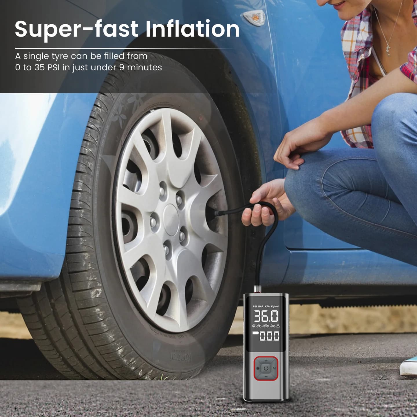 Vayu 2.0
3 X 2000 mAh | Flashlight | LED Display | Type-C Charging 5