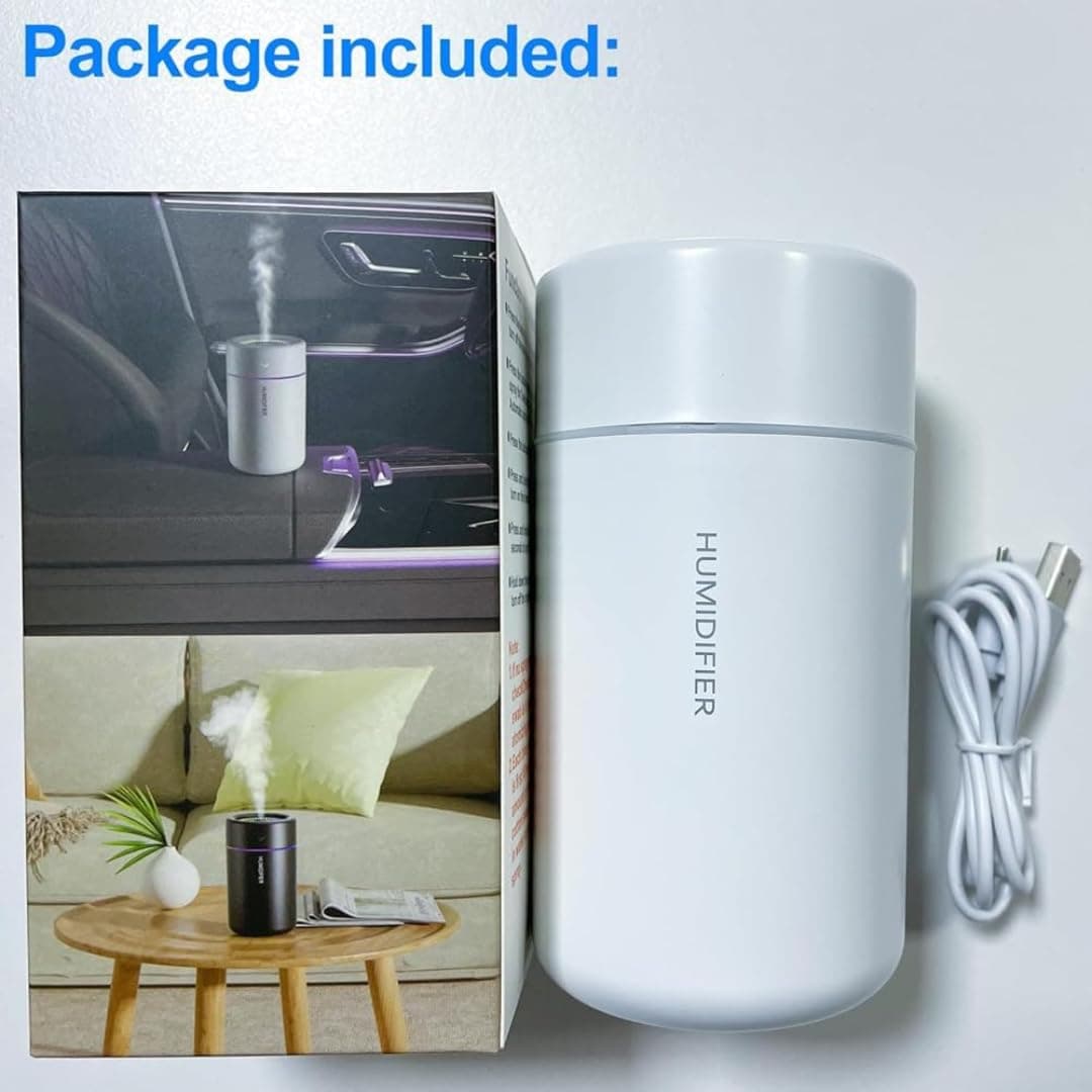 STARQ® - 300ml Essential Oil Diffuser & Humidifier Ultrasonic Quiet Mist LED Lights Aromatherapy for Home Office Car Bedroom Spa Yoga Air Freshener 3