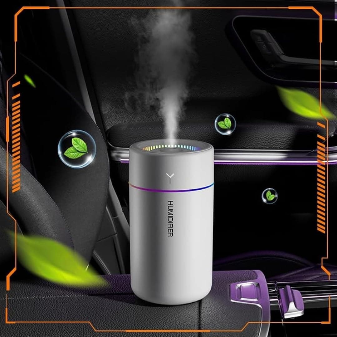 STARQ® - 300ml Essential Oil Diffuser & Humidifier Ultrasonic Quiet Mist LED Lights Aromatherapy for Home Office Car Bedroom Spa Yoga Air Freshener 5