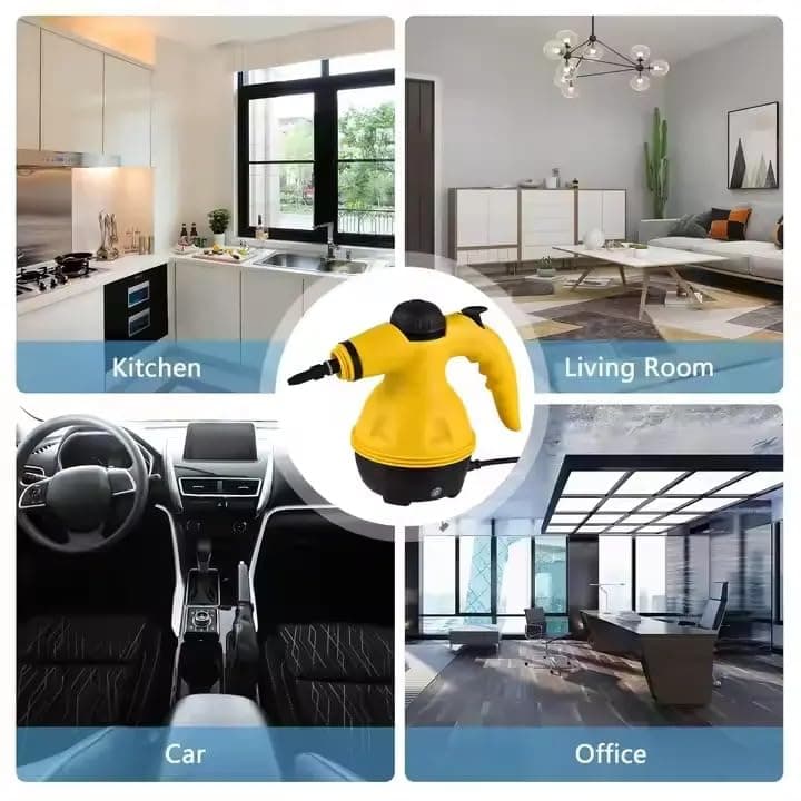 STARQ® - 9in1 Handheld Steam Cleaner for Home, Car & Furniture High Temperature Steam Cleaning Machine for Stubborn Stains On Kitchen, Bathroom, Car Floor, Curtains, Mattresses, and Kitchen Surfaces 5