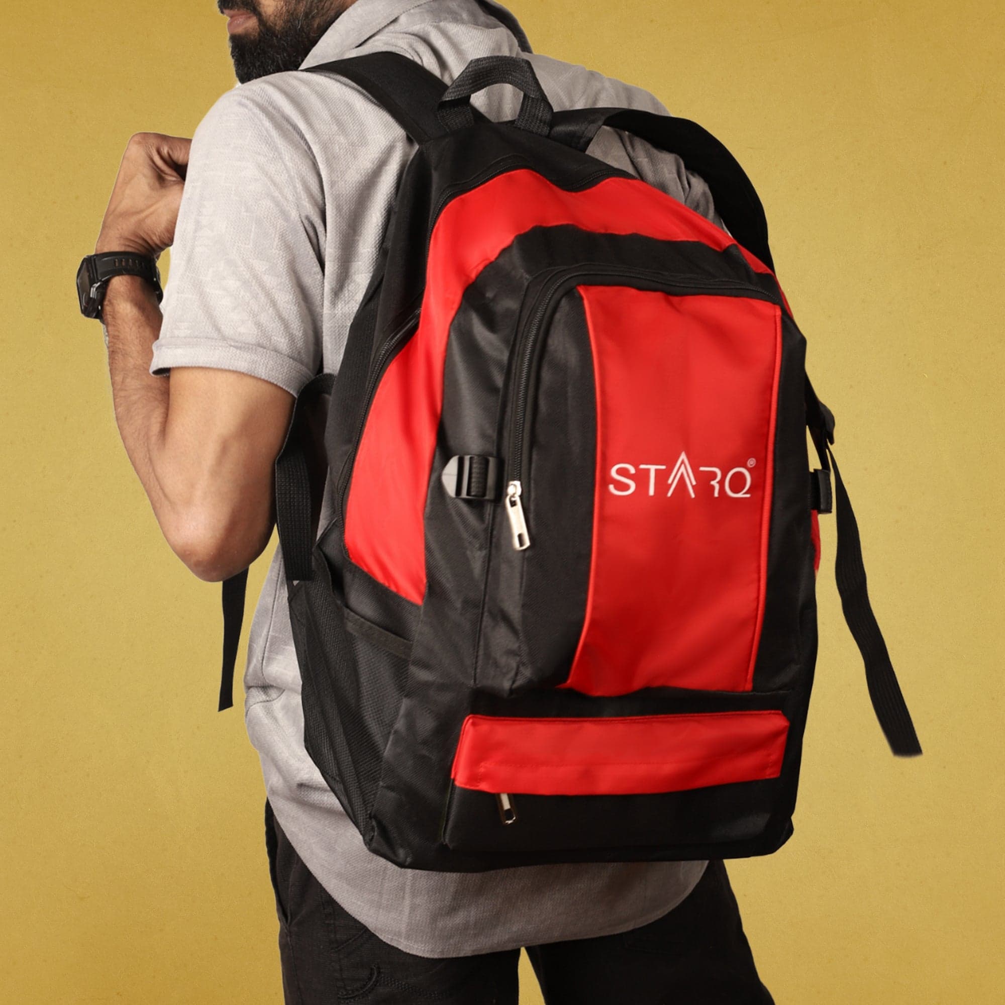 STARQ Jetpack | 150 Bar 1800W | Heavy Duty High Pressure Washer for Car, Bike, Home | Red | Bag Free 2