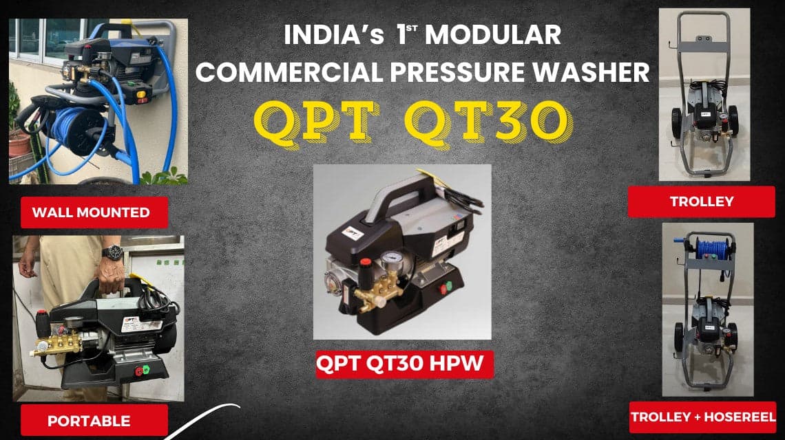 QPT by STARQ QT-30 Super Pressure Commercial Washer 3000HPW 2