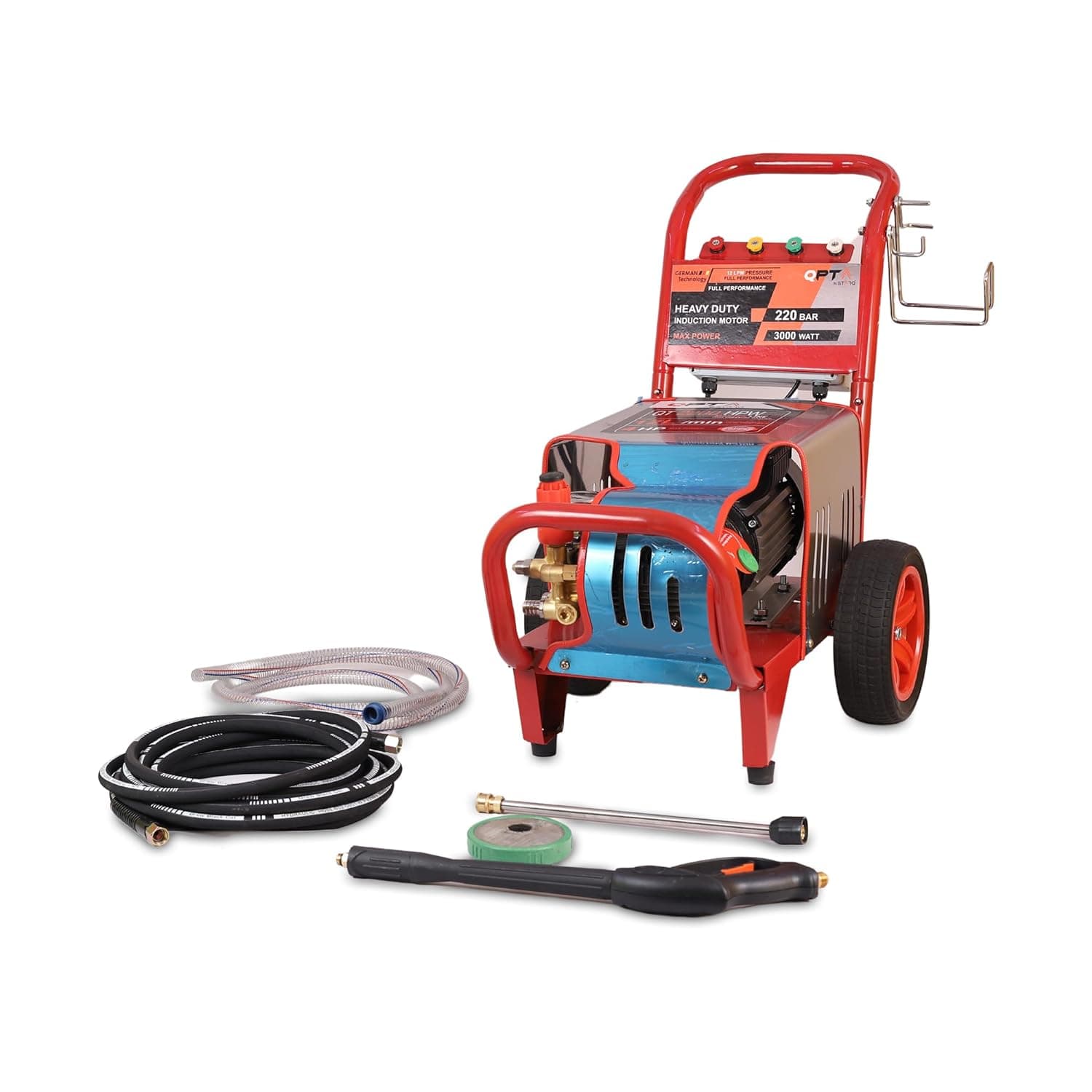 QPT By STARQ HIGH PRESSURE WASHER QT2200HPW 4 hp 3000 Watts HEAVY DUTY FOR COMMERCIAL USE 3