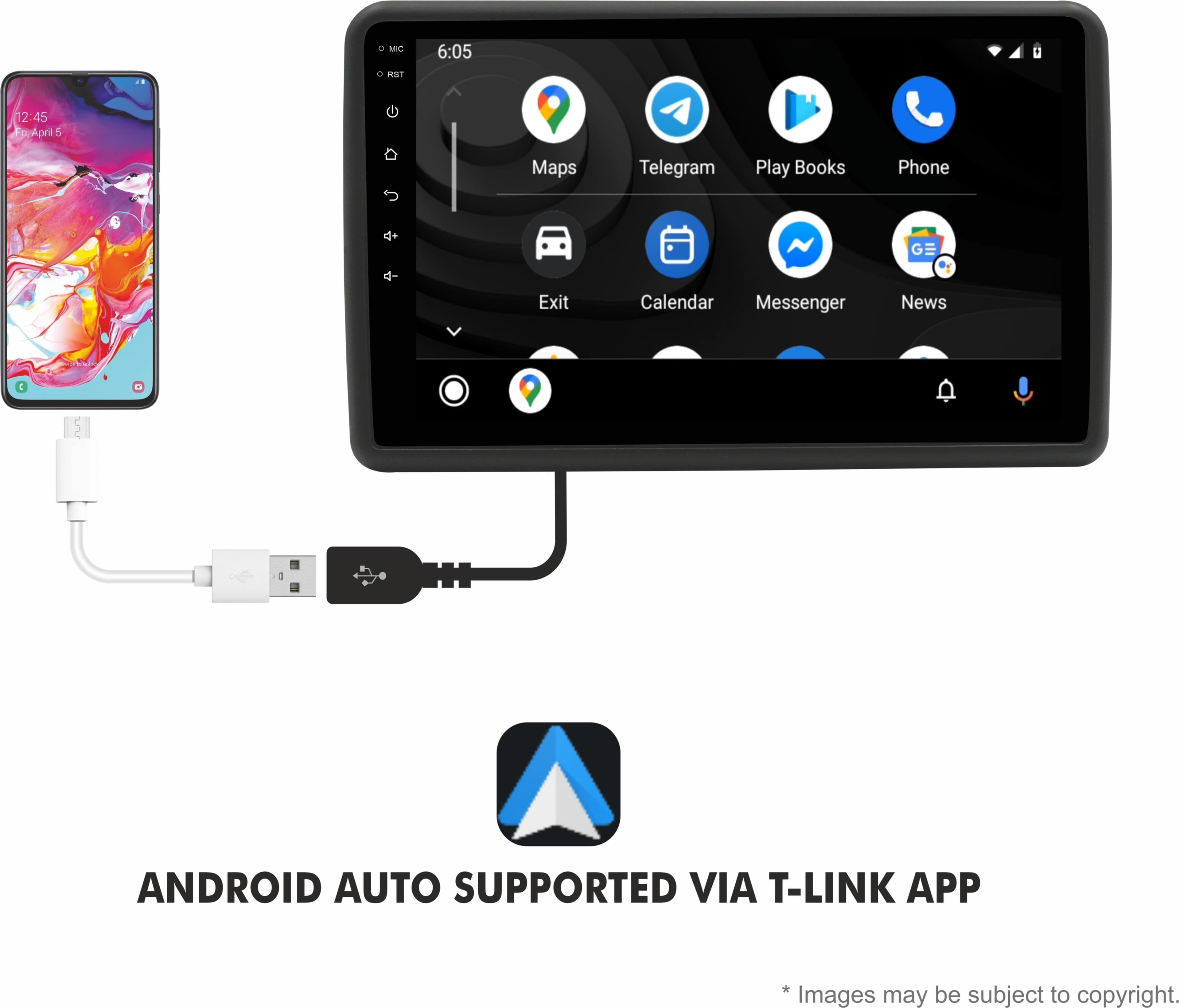 Trony 9 Inches Android 10 Syst 3