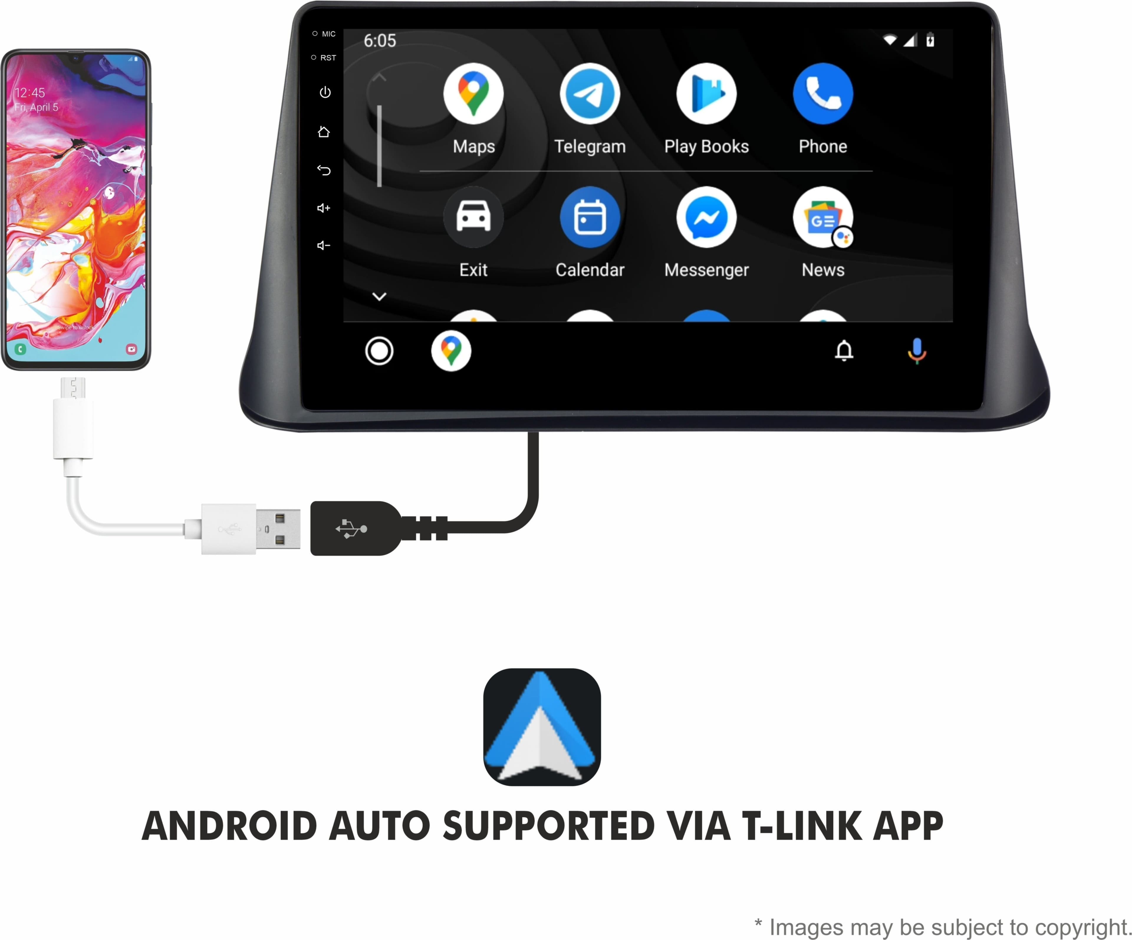 Trony 9 Inches Android 10 Syst 3