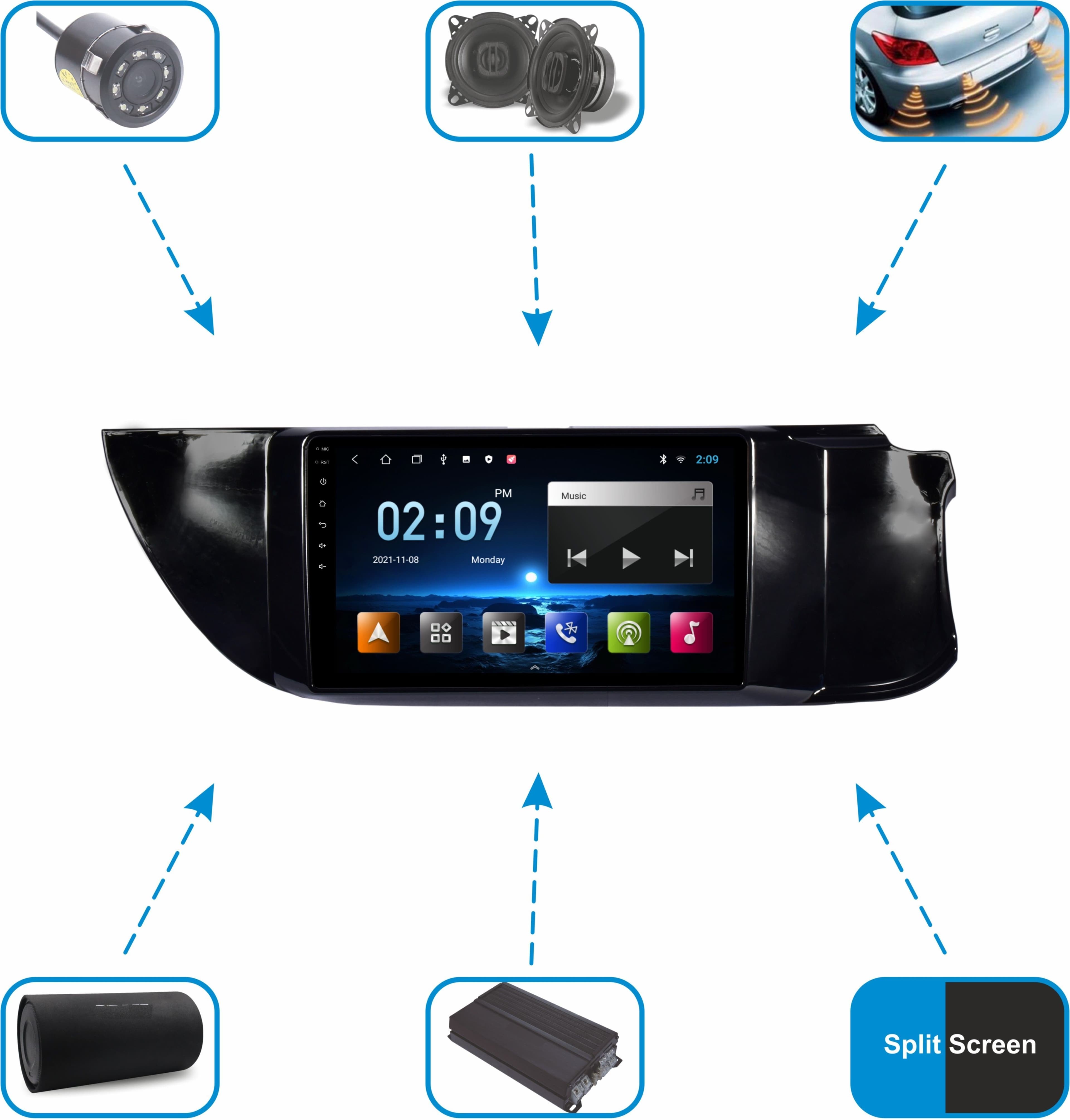 Trony 9 Inches Android 10 Syst 4
