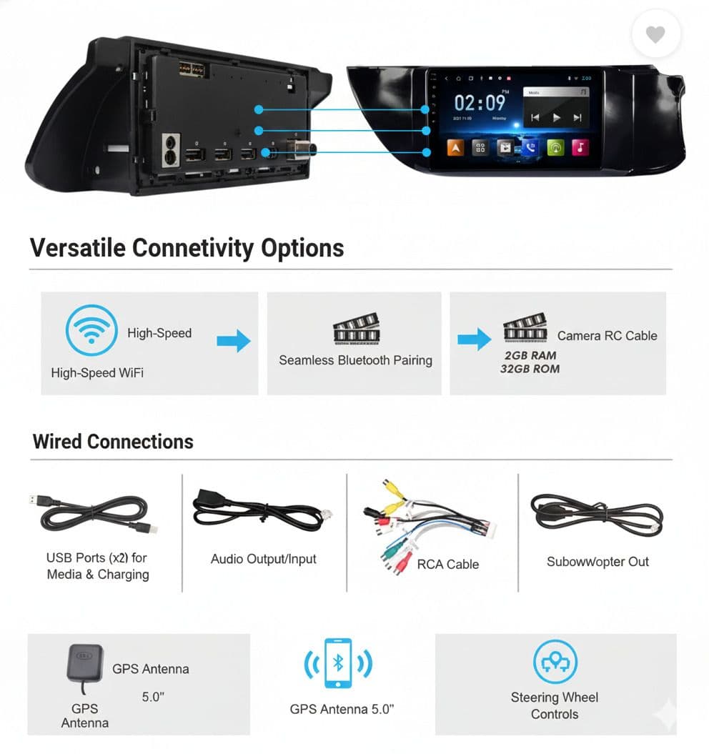 Trony 9 Inches Android 10 Syst 5