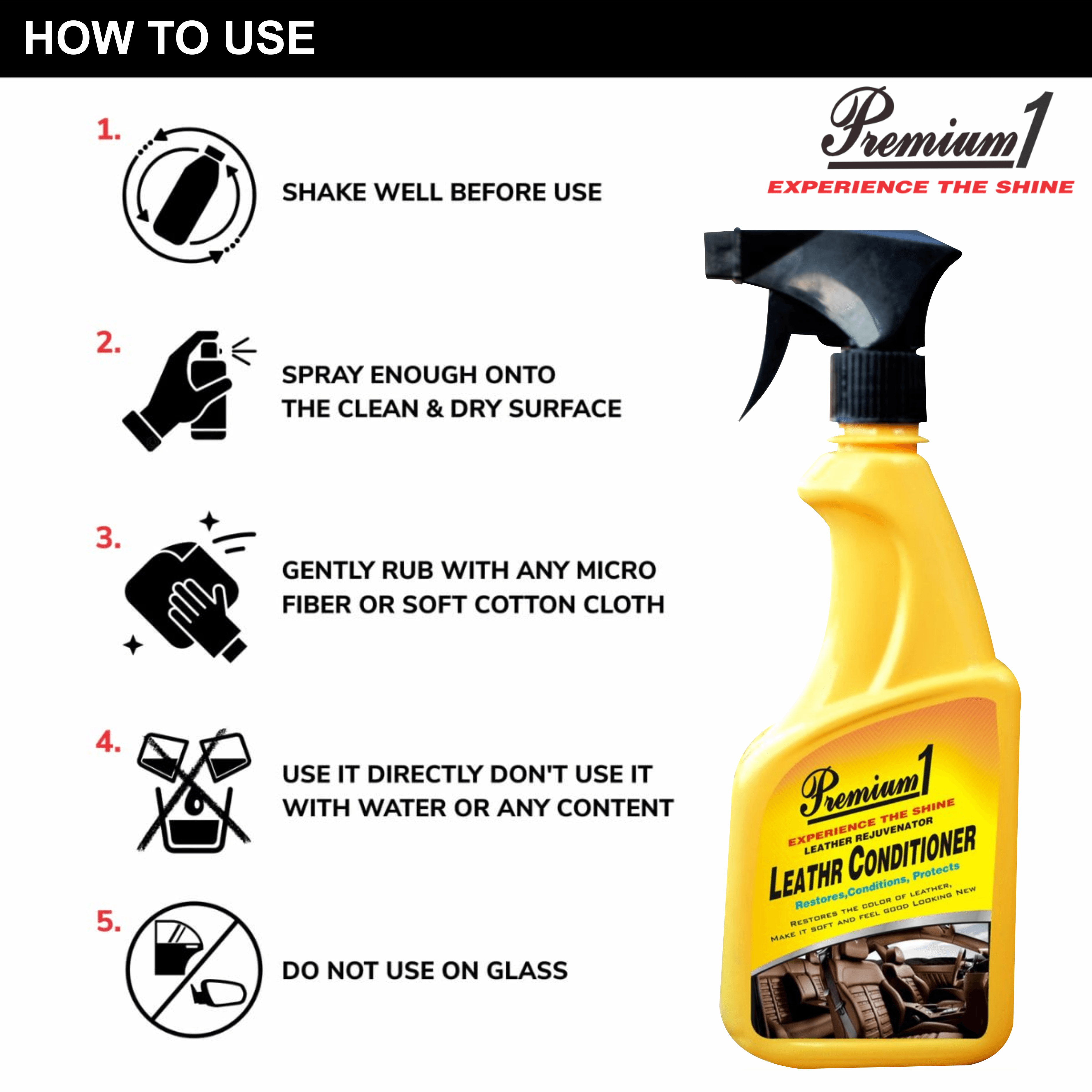 Leather Care- Rejuvenator 3