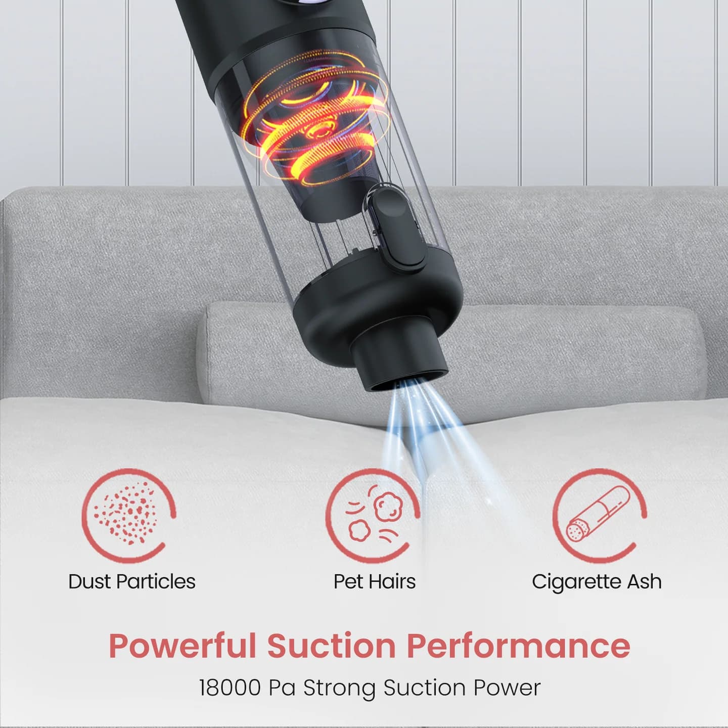 Mopcop 4
18,000 Pa Suction| Washable HEPA | LED Digital Display | Cord&Cordless 3
