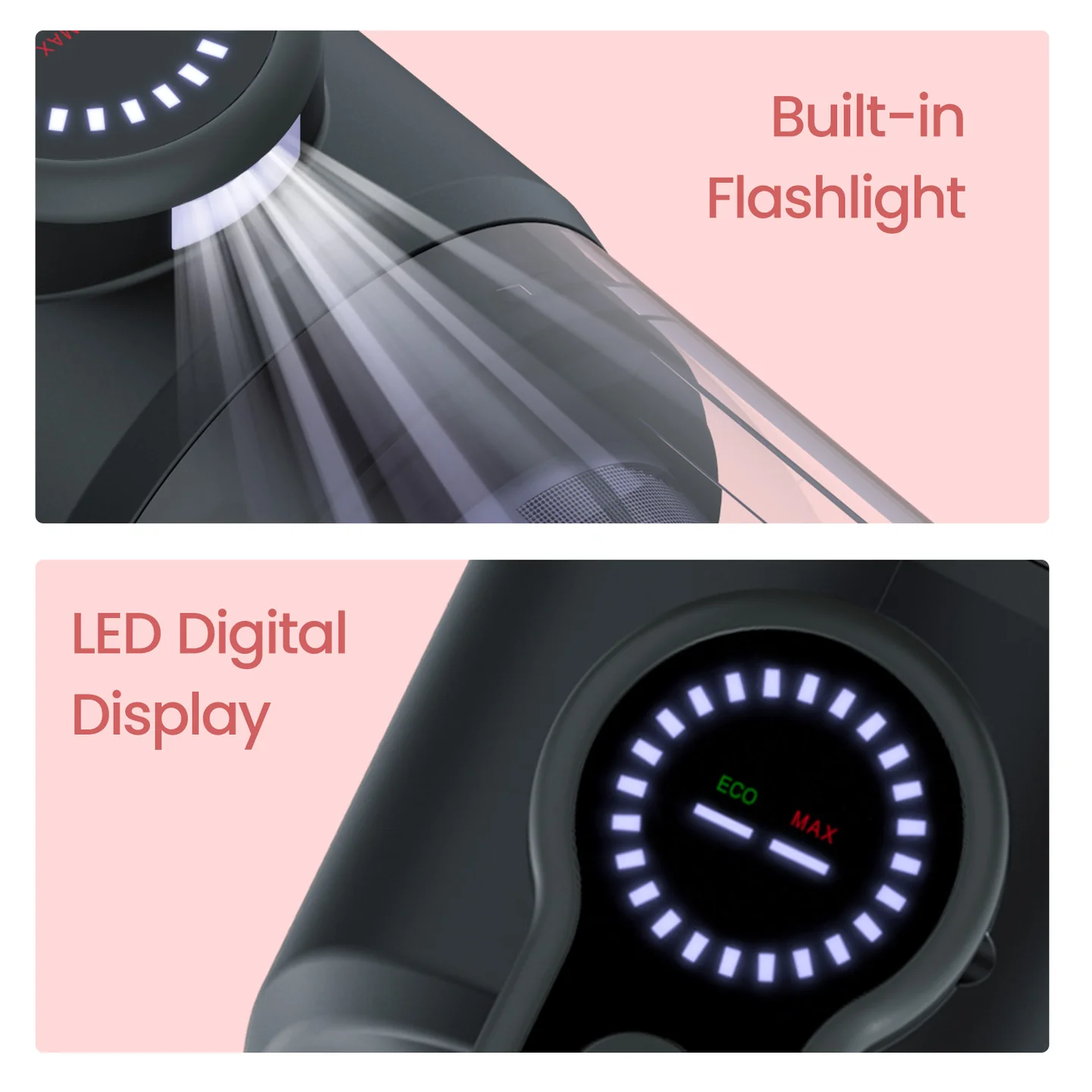 Mopcop 4
18,000 Pa Suction| Washable HEPA | LED Digital Display | Cord&Cordless 5