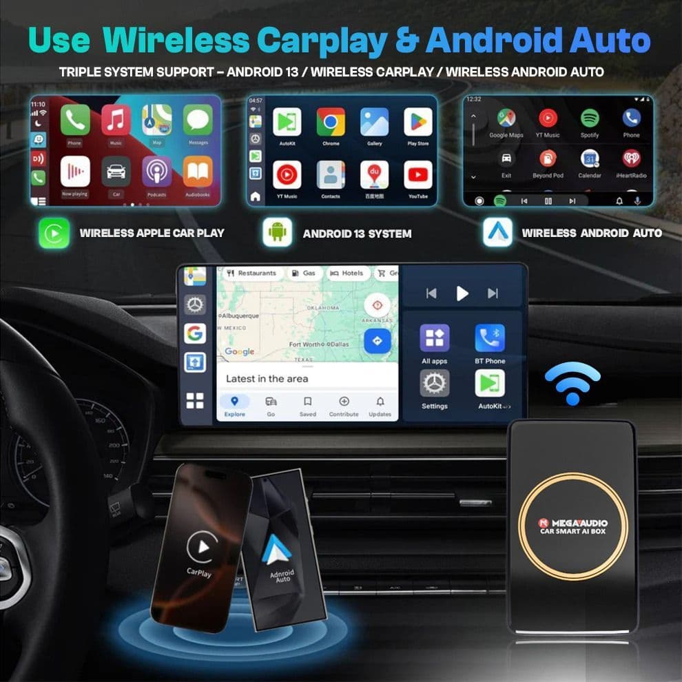 MEGAAUDIO Androx MP08 Car AI B 2