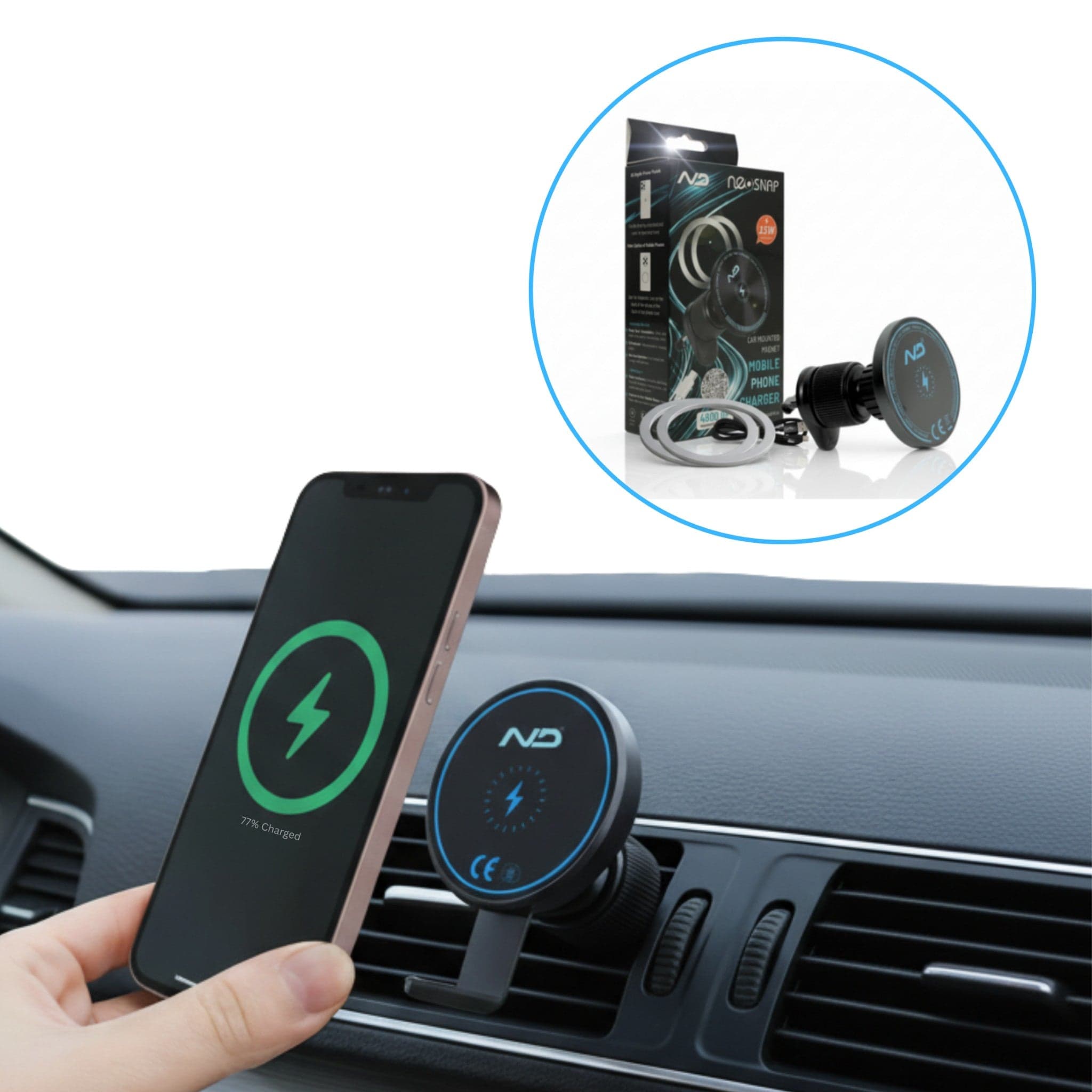 NeoSnap Wireless Car Charger 2