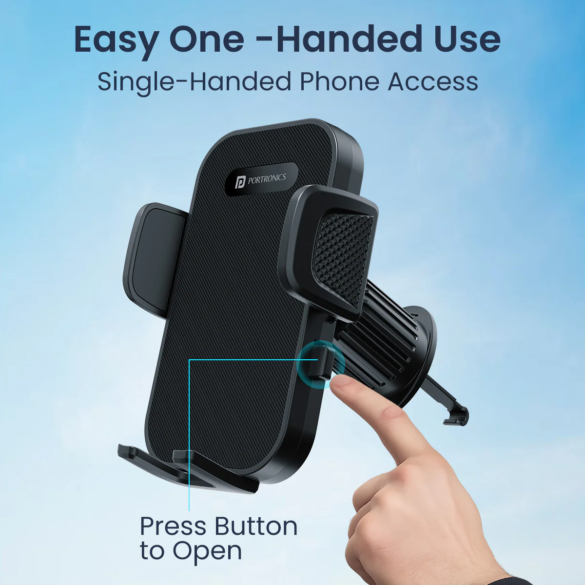Clamp Y
360° Rotation | For Most Cars | AC Vent Mount | One-Click Operation 3