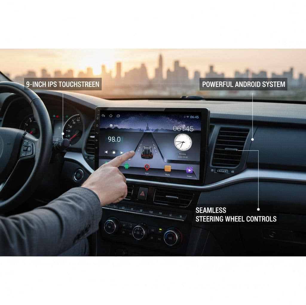 Trony 9-Inch Android Car Stere 4