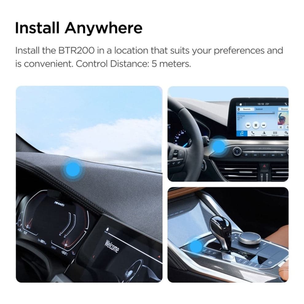 VIOFO Upgraded Version BTR200 Wireless Bluetooth Remote Control 5